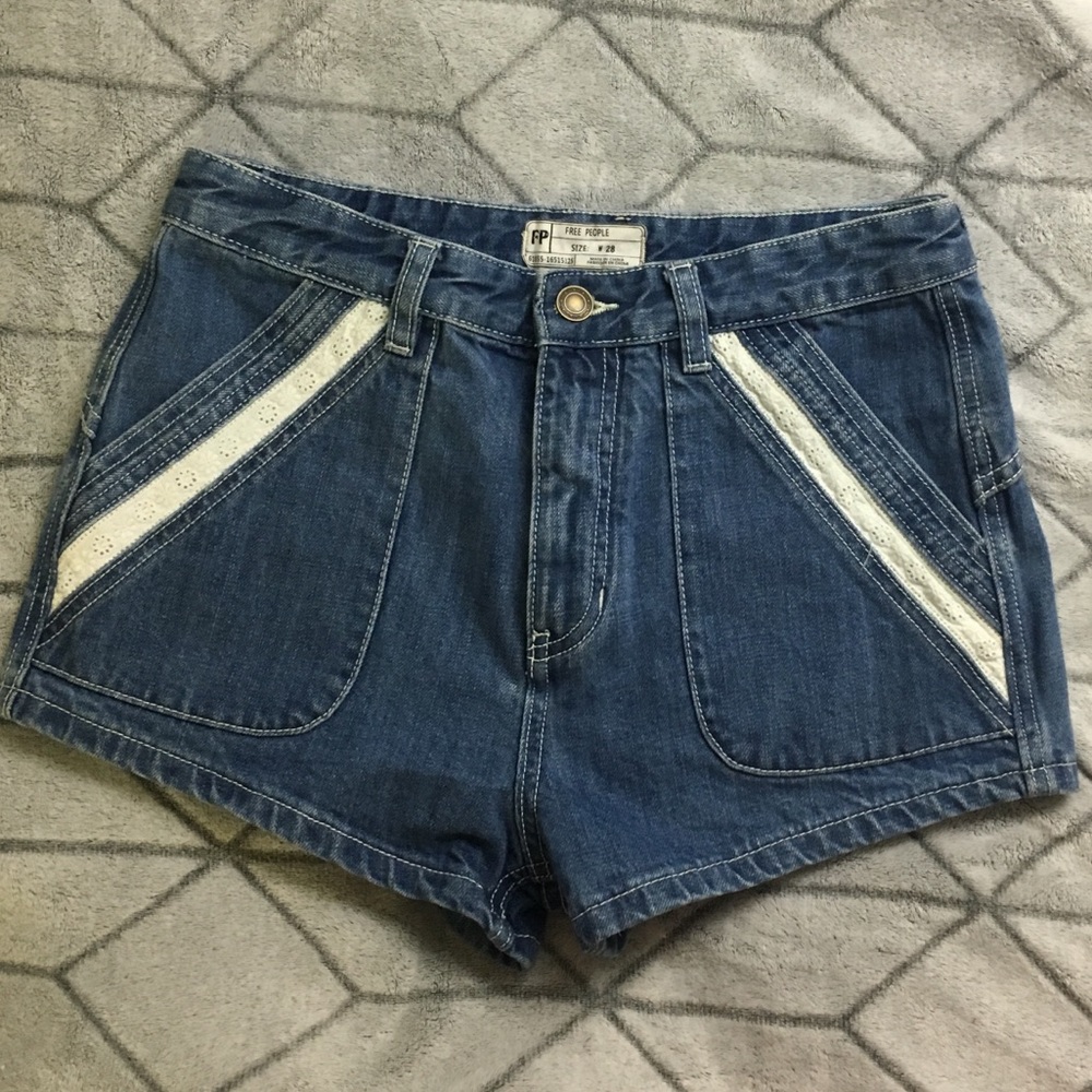 Free People High Waisted Shorts